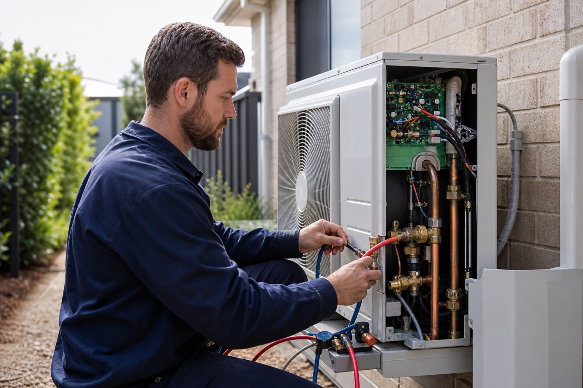 ARE Solutions technician at work